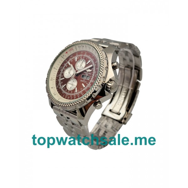 UK Brown Dials Steel Breitling Bentley GT A13362 Replica Watches