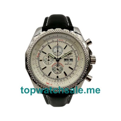 UK Silver Dials Steel Breitling Bentley GT A13362 Replica Watches