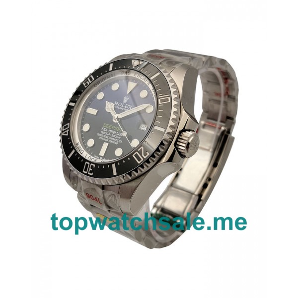 UK Blue And Black Dials Steel Rolex Sea-Dweller Deepsea 126660  Replica Watches