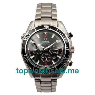 UK Black Dials Steel Omega Seamaster Planet Ocean 2210.51.00 Replica Watches