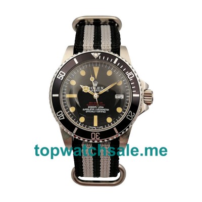 UK Black Dials Steel Rolex Sea-Dweller 1665 Replica Watches