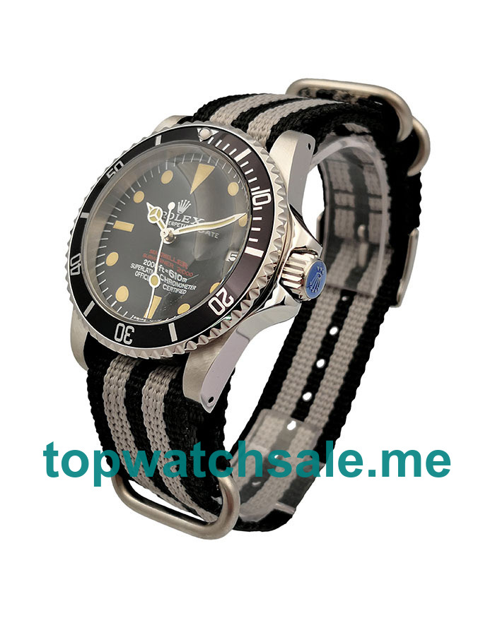 UK Black Dials Steel Rolex Sea-Dweller 1665 Replica Watches