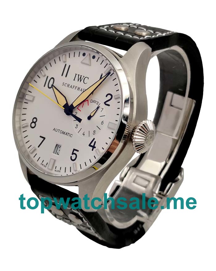 UK White Dials Steel IWC Pilot's Replica Watches IW500906