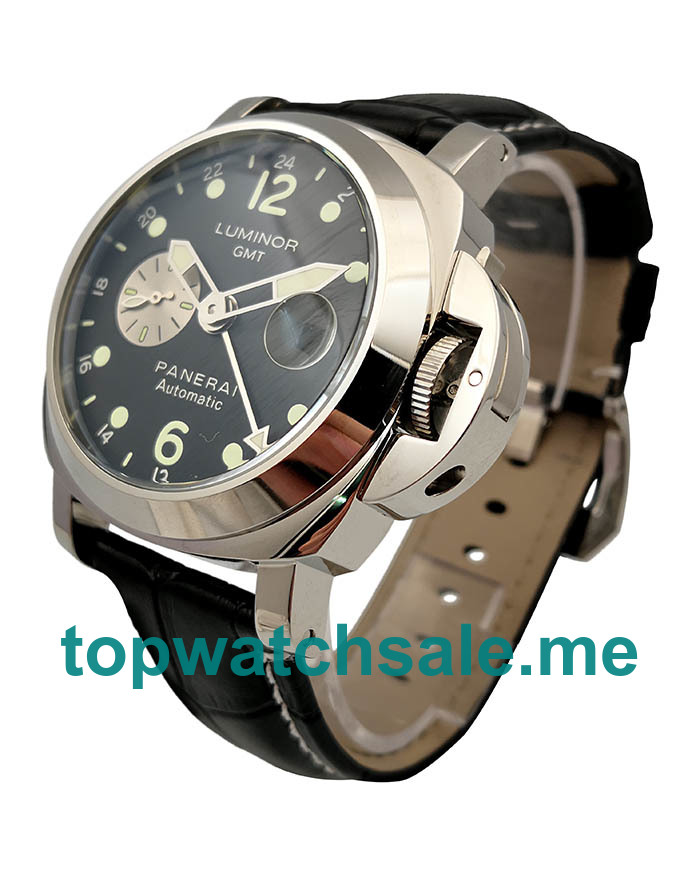 43MM Steel Cases Panerai Luminor GMT PAM00156 Replica Watches UK