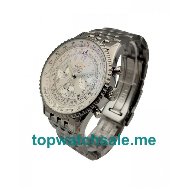 UK White Dials Steel Breitling Navitimer A23322 Replica Watches