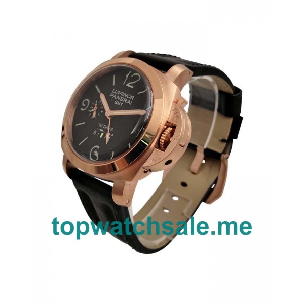 UK Black Dials Rose Gold Panerai Luminor PAM 00576 Replica Watches