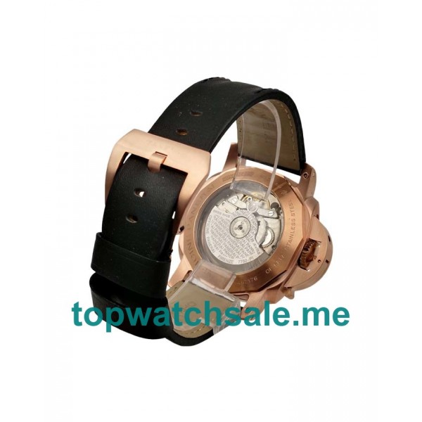 UK Black Dials Rose Gold Panerai Luminor PAM 00576 Replica Watches