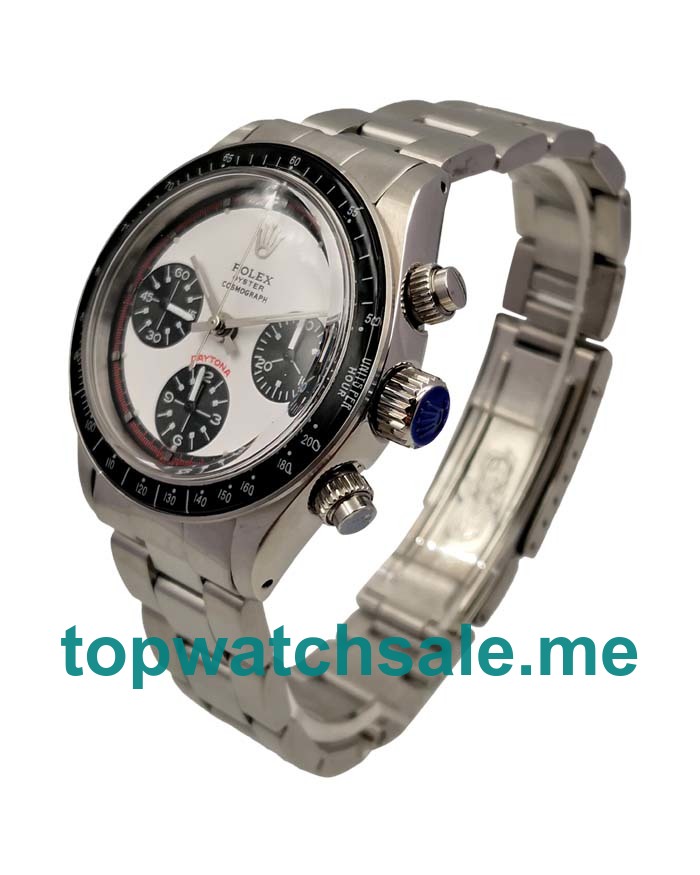 UK White Dials Steel Rolex Daytona Ref.6239 Replica Watches