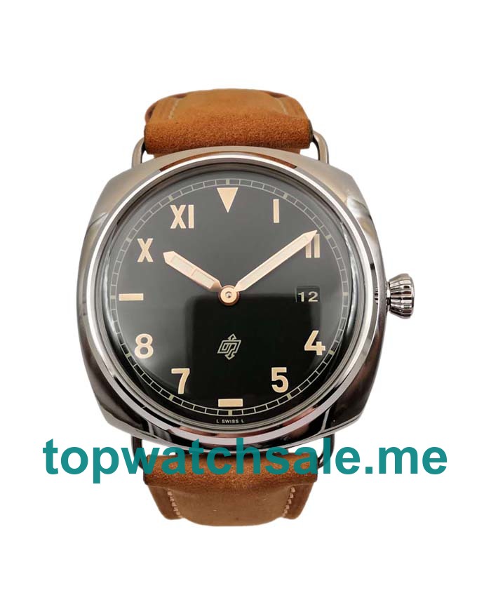 UK Black Dials Steel Panerai Radiomir PAM00424 Replica Watches