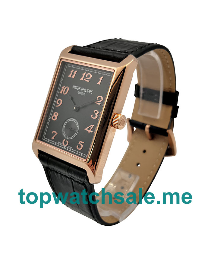 UK Black Dials Rose Gold Patek Philippe Gondolo 5109G Replica Watches