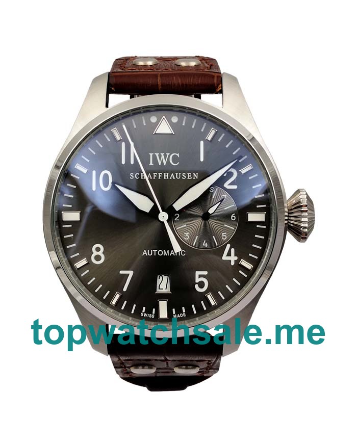 UK Gray Dials Steel IWC Pilots IW500201 Replica Watches