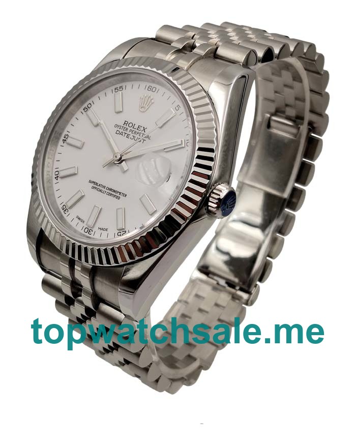 UK White Dials Steel Rolex Datejust 116334 Replica Watches