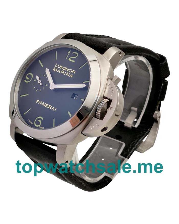 UK Black Dials Steel Panerai Luminor Marina PAM00618 Replica Watches