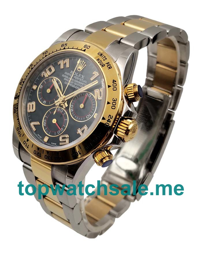 UK Blue Dials Steel And Gold Rolex Daytona 116503 Replica Watches