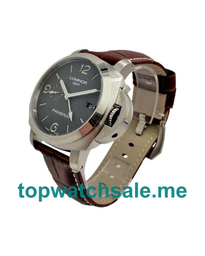 UK Black Dials Steel Panerai Luminor Manifattura PAM00320 Replica Watches