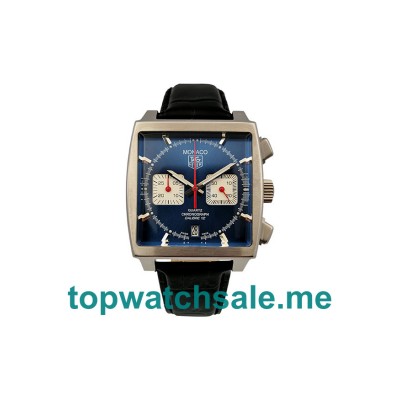 Blue Dials Replica TAG Heuer Monaco CW2113.FC6183 Watches UK Made From Stainless Steel