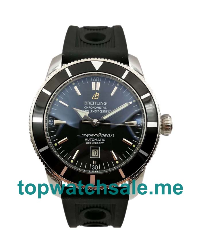 UK Black Dials Steel Breitling Superocean Heritage A17320 Replica Watches