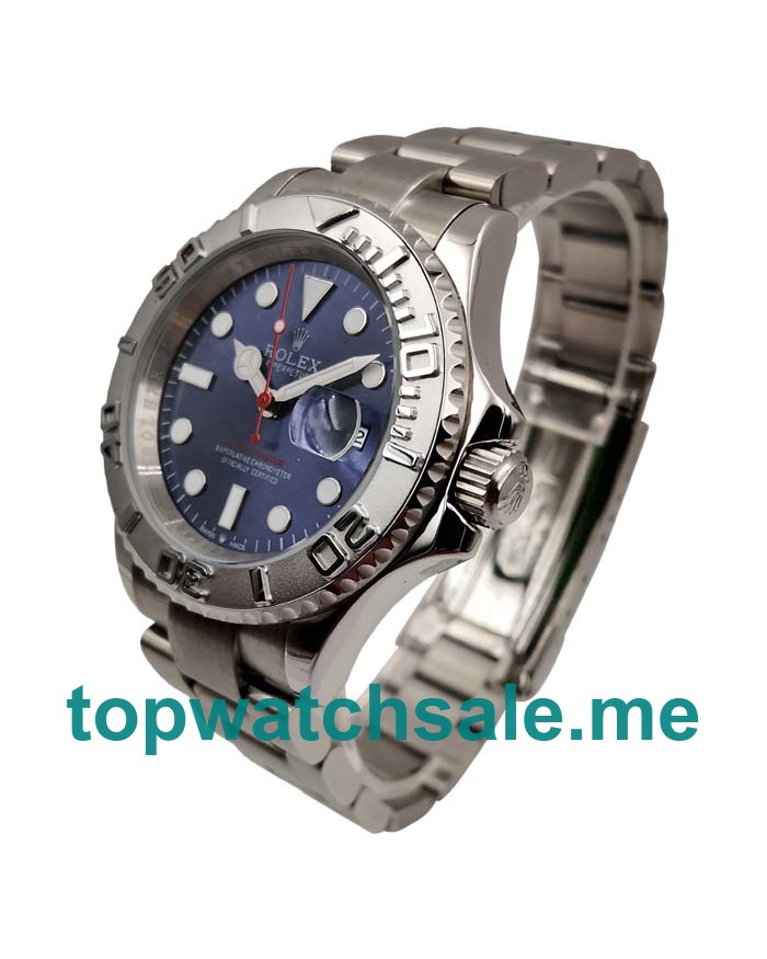 UK Blue Dials Steel Rolex Yacht-Master 116622 Replica Watches