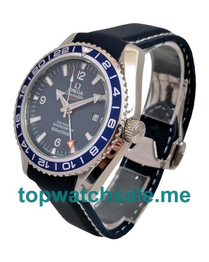 UK Blue Dials Titanium Omega Seamaster Planet Ocean 232.92.44.22.03.001 Replica Watches