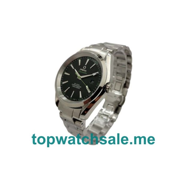 UK Black Dials Steel Omega Seamaster Aqua Terra 150 M 231.10.42.21.01.004 Replica Watches