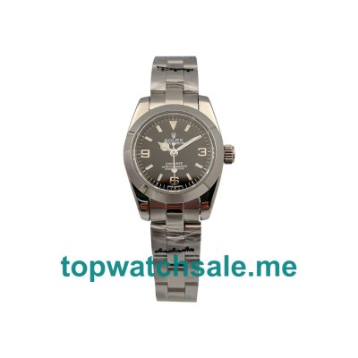 UK Black Dials Steel Rolex Explorer 67180 Replica Watches