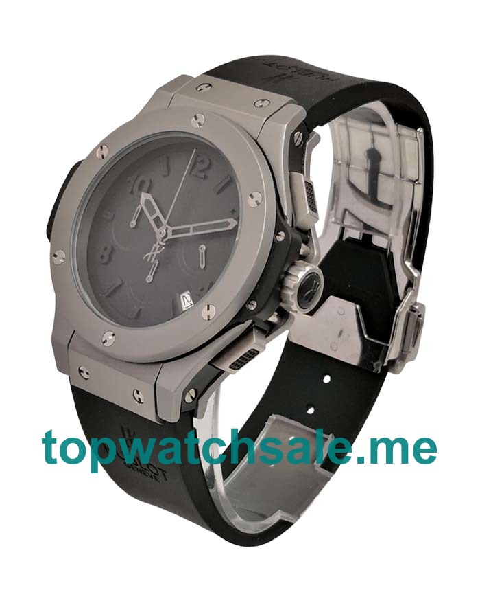 Titanium Hublot Big Bang 301.AI.460.RX Replica Watches UK With Black Dials