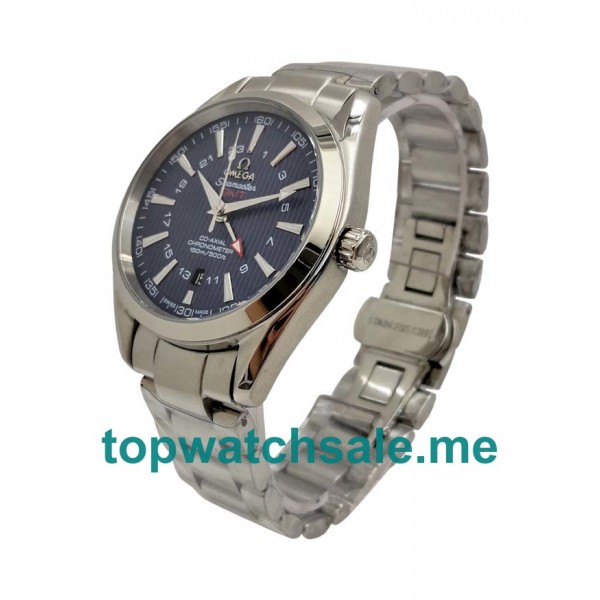 UK Blue Dials Steel Omega Seamaster Aqua Terra 150 M 231.10.43.22.03.001 Replica Watches