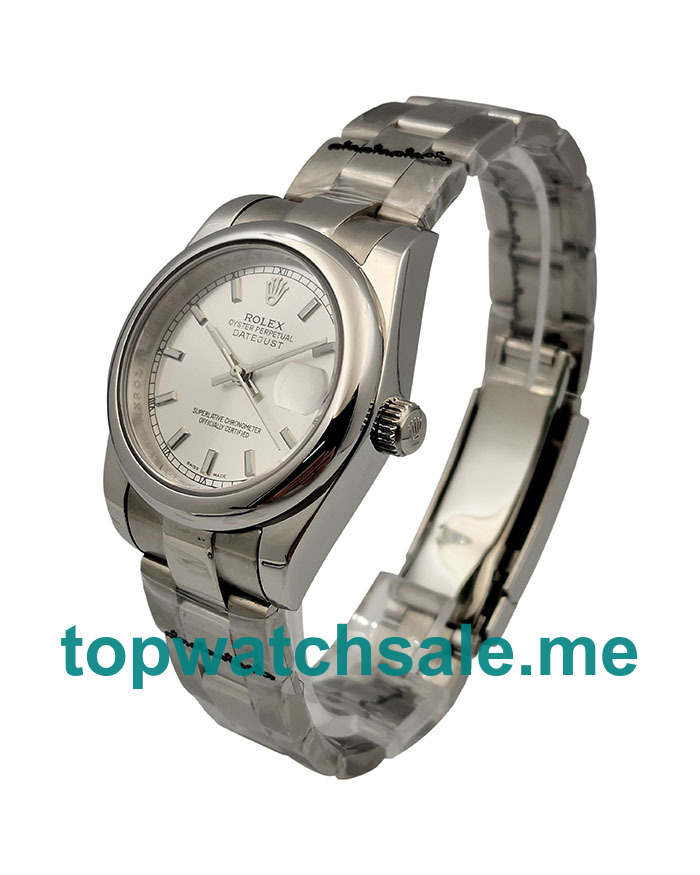 UK Silver Dials Steel Rolex Datejust 178240 Replica Watches