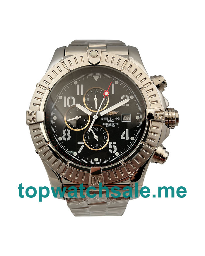 UK Black Dials Titanium Breitling Chrono Avenger E13360 Replica Watches