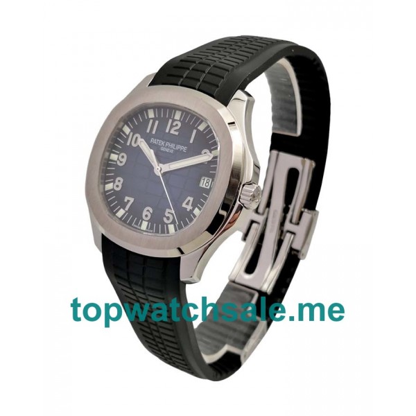 UK Blue Dials Steel Patek Philippe Aquanaut 5167A Replica Watches