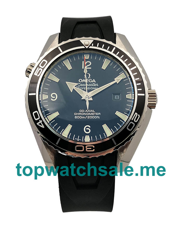 UK Black Dials Steel Omega Seamaster Planet Ocean 2900.50.91 Replica Watches