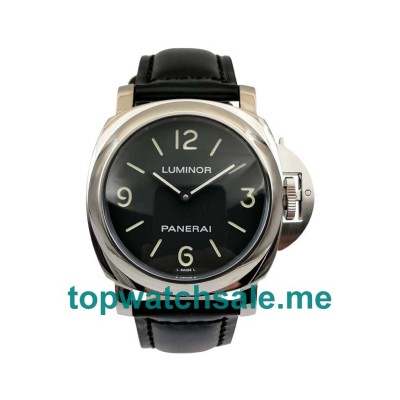 UK Black Dials Panerai Luminor Base PAM00002 44MM Replica Watches