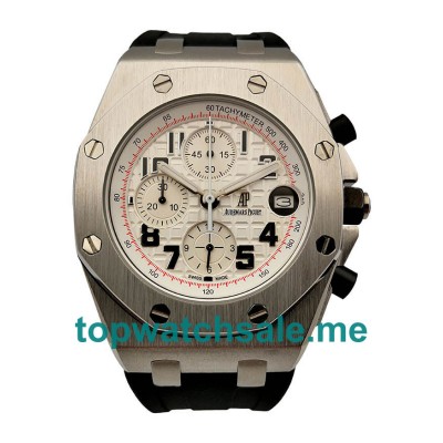 UK White Dials Fake Audemars Piguet Royal Oak Offshore 26020ST.OO.D001IN.02.A Watches Online