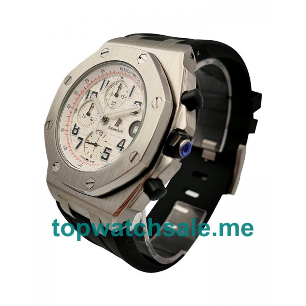 UK White Dials Fake Audemars Piguet Royal Oak Offshore 26020ST.OO.D001IN.02.A Watches Online