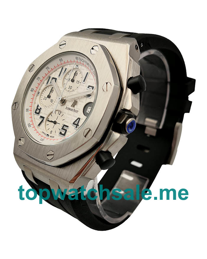 UK White Dials Fake Audemars Piguet Royal Oak Offshore 26020ST.OO.D001IN.02.A Watches Online