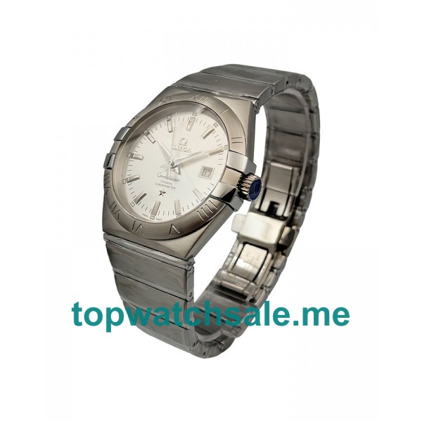 UK Silver Dials Steel Omega Constellation 1511.30.00 Replica Watches