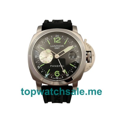 UK Black Dials High-quality Panerai Luminor GMT PAM00088 Fake Watches For Men