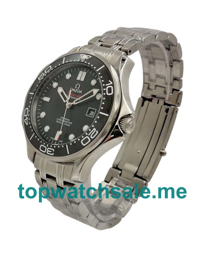 UK Black Dials Steel Omega Seamaster 300 M 212.30.41.20.01.003 Replica Watches