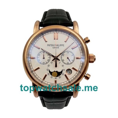 UK Beige Dials Rose Gold Patek Philippe Grand Complications 5270R Replica Watches