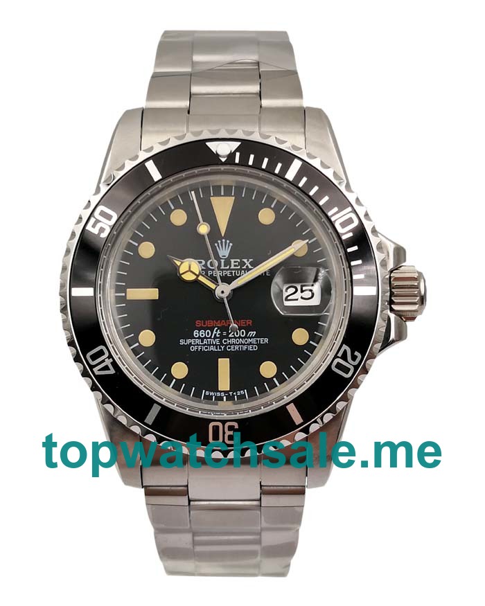 UK Black Dials Steel Rolex Submariner 1680 Replica Watches