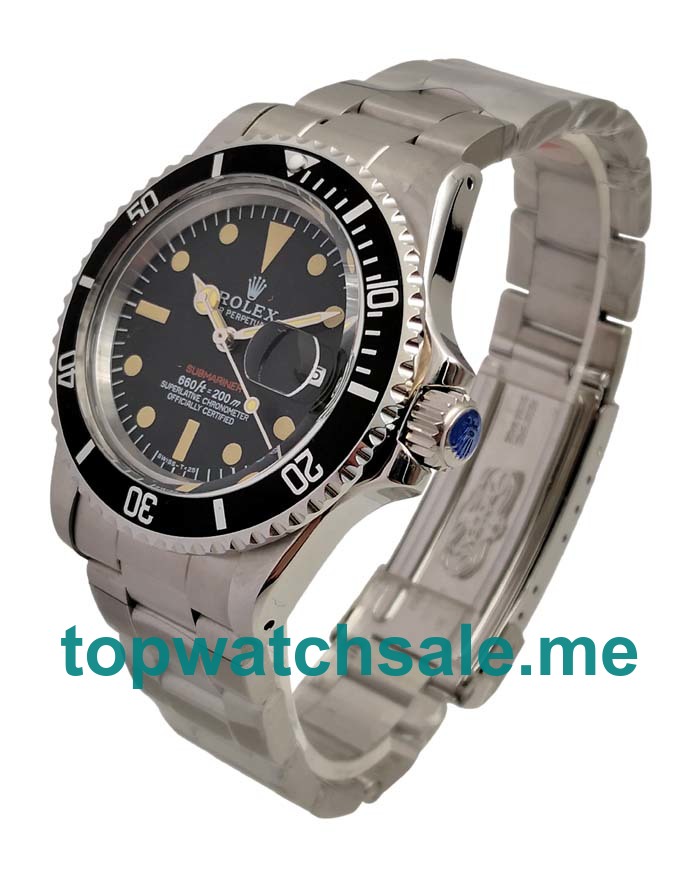 UK Black Dials Steel Rolex Submariner 1680 Replica Watches