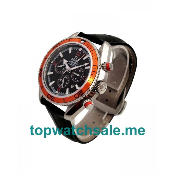 Black Dials Fake Omega Seamaster Planet Ocean 2918.50.82 Watches UK Online