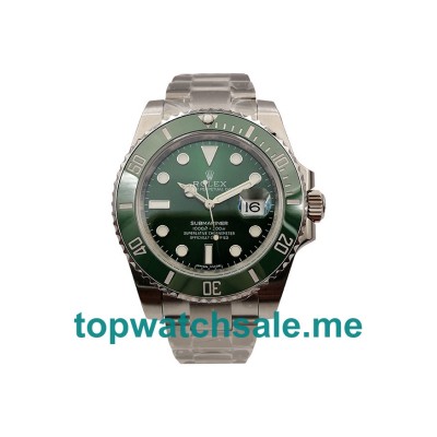 UK Green Dials Steel Rolex Submariner Date 116610LV 2018 N V9S Replica Watches