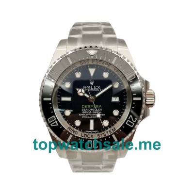 UK D-blue Dials Steel Rolex Sea-Dweller Deepsea 116660 V7 Replica Watches