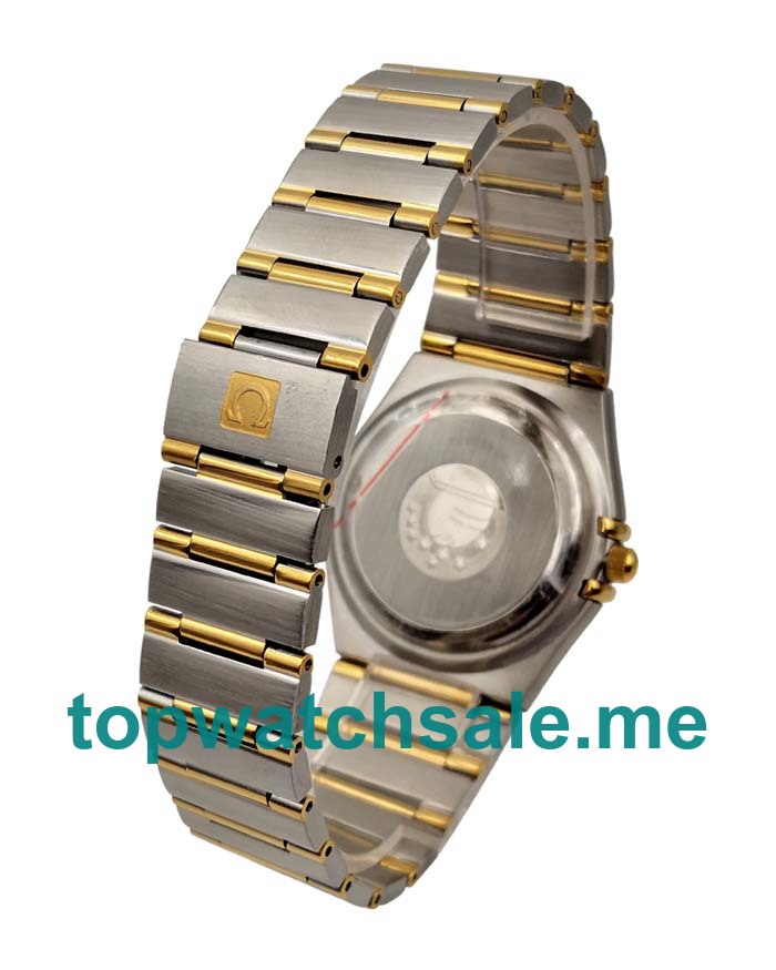 UK Champagne Dials Steel And Gold Omega Constellation 1202.15.00 Replica Watches