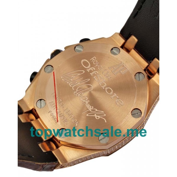 UK White Dials Rose Gold Audemars Piguet Royal Oak Offshore 26470OR Replica Watches