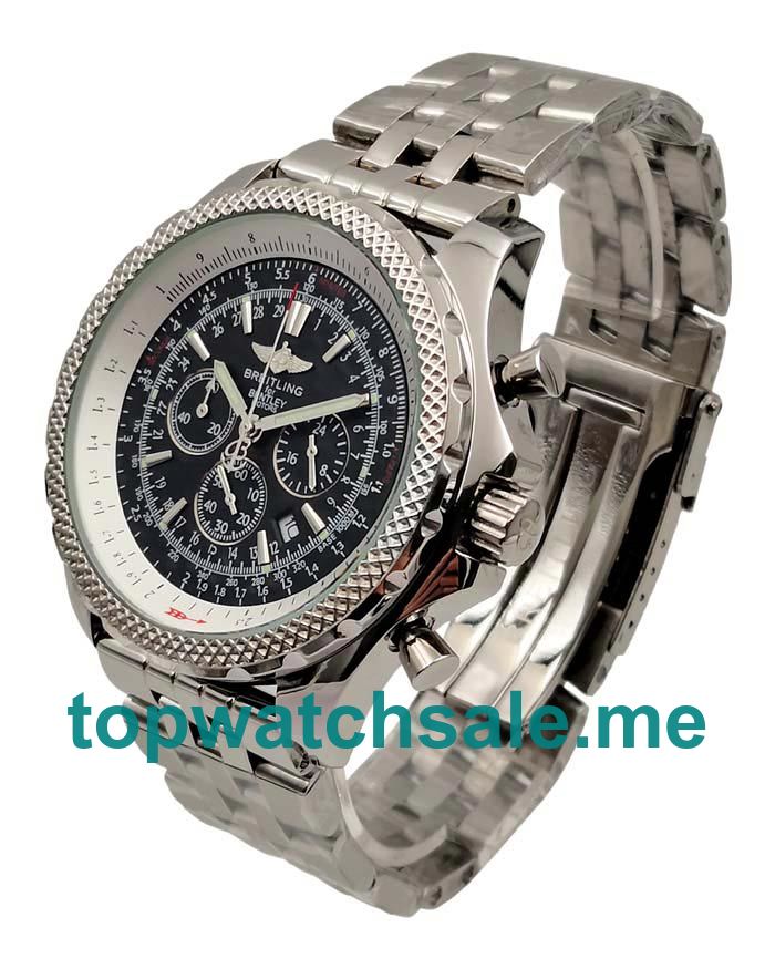 UK Black Dials Steel Breitling Bentley A25362 Replica Watches