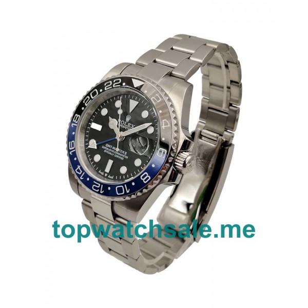 UK Black Dials Steel Rolex GMT-Master II 116710 Replica Watches