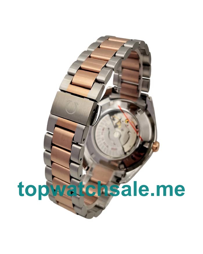 UK Grey Dials Steel And Rose Gold Omega Seamaster Aqua Terra 150 M 231.20.42.22.06.001 Replica Watches