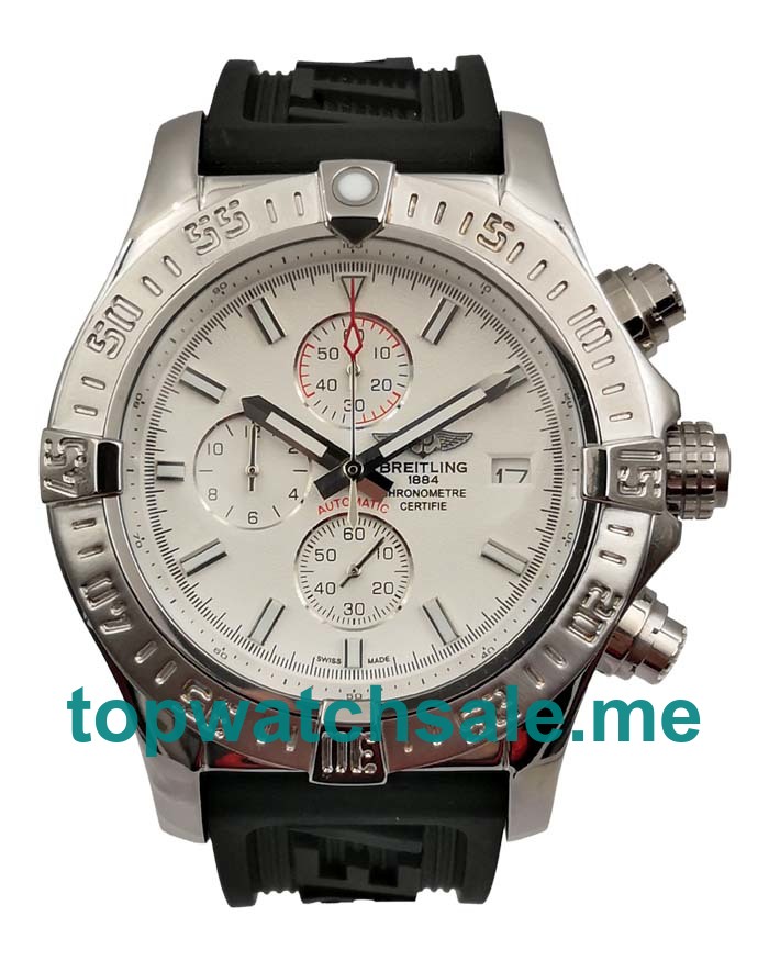 UK White Dials Steel Breitling Avenger A13370 Replica Watches